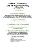 2019 GMC Acadia AWD 4dr Denali