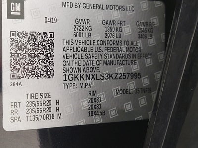 2019 GMC Acadia AWD 4dr Denali