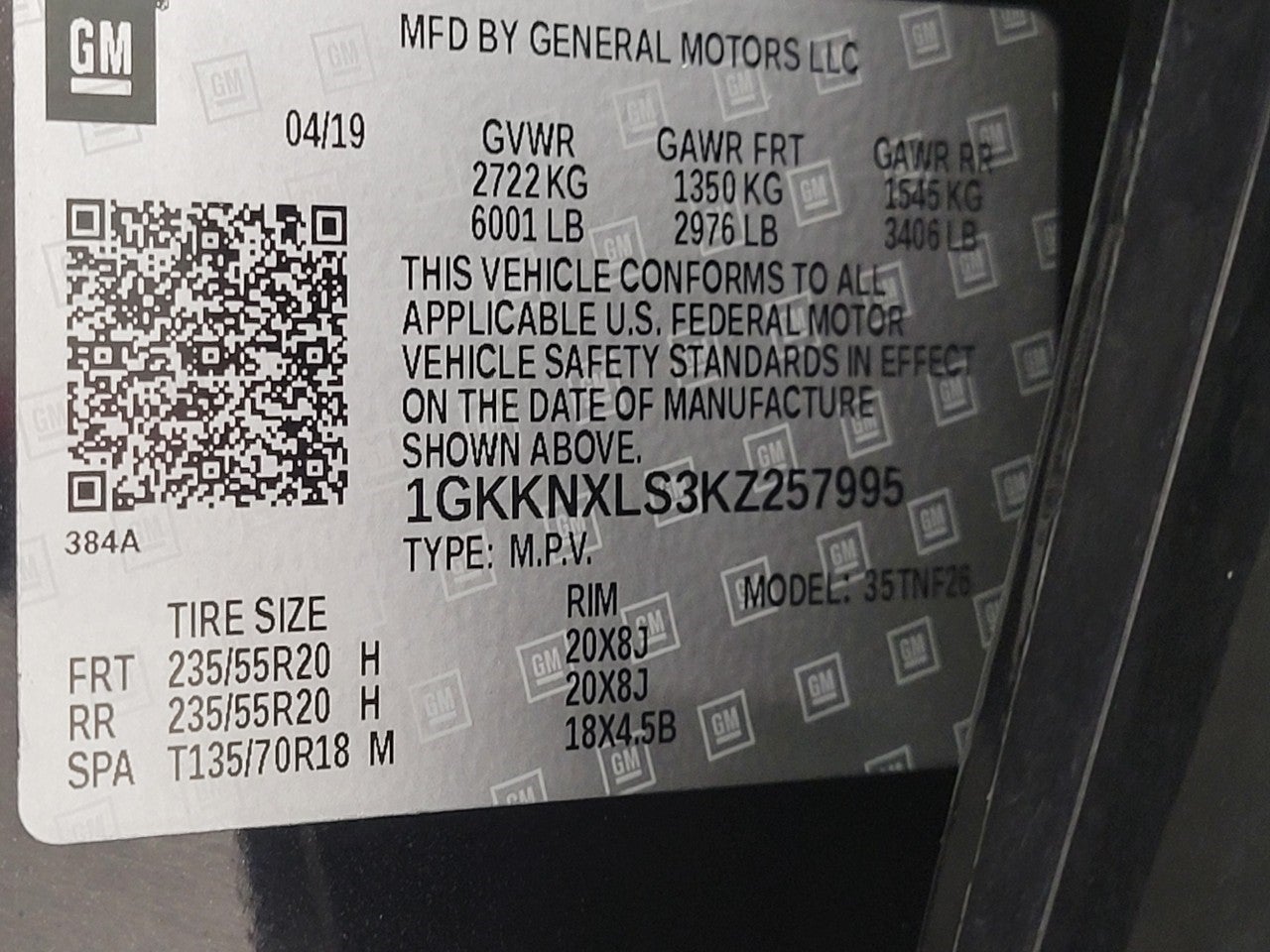 2019 GMC Acadia AWD 4dr Denali