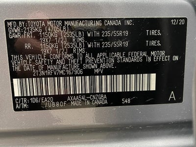 2021 Toyota RAV4 Limited AWD