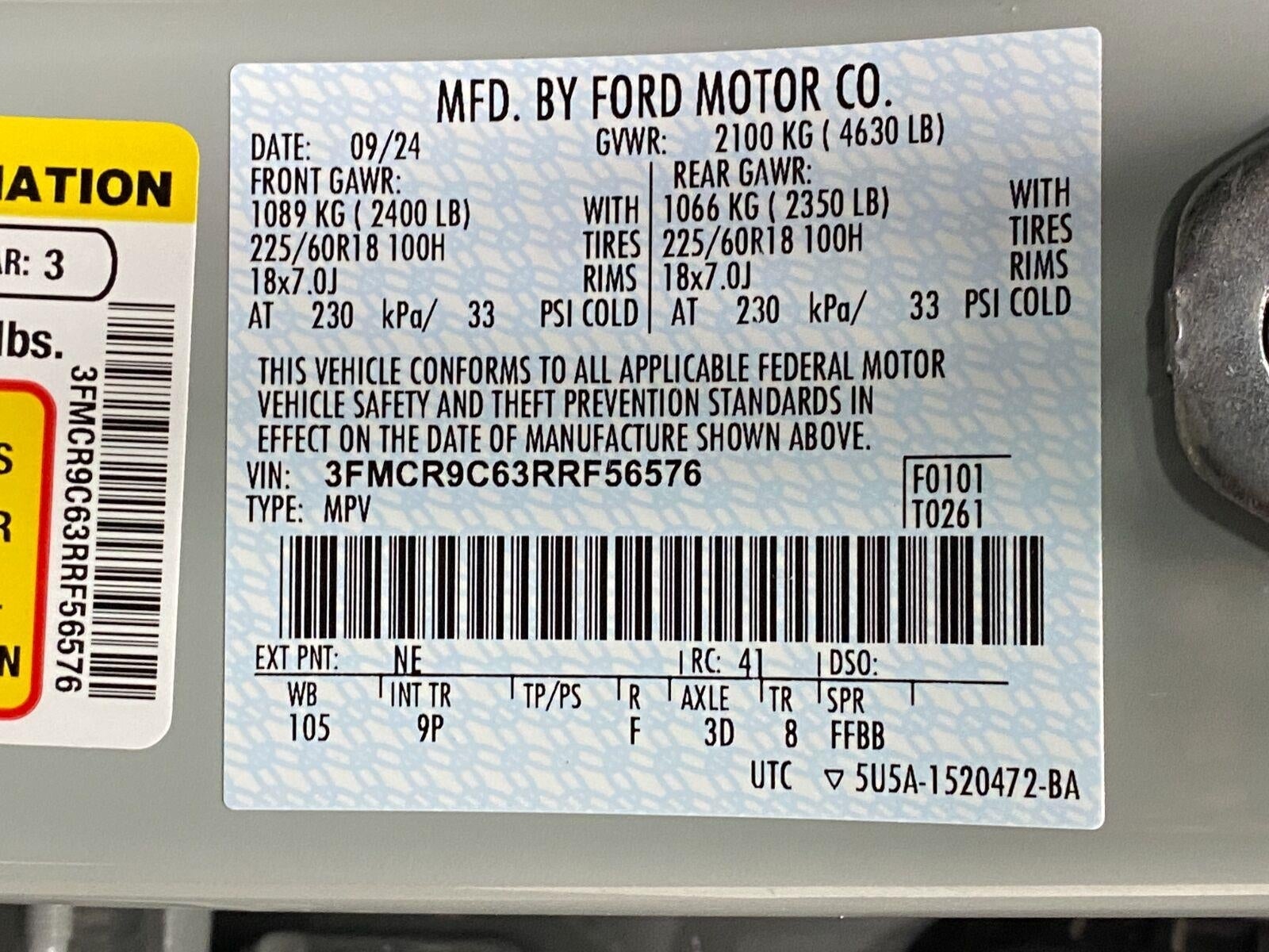 2024 Ford Bronco Sport Outer Banks 4x4
