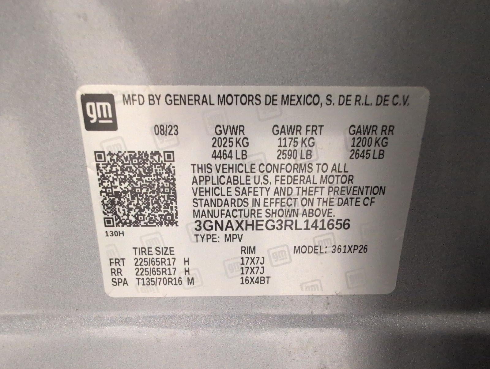 2024 Chevrolet Equinox FWD 4dr LS w/1LS