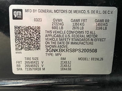 2023 Chevrolet Blazer AWD 4dr RS