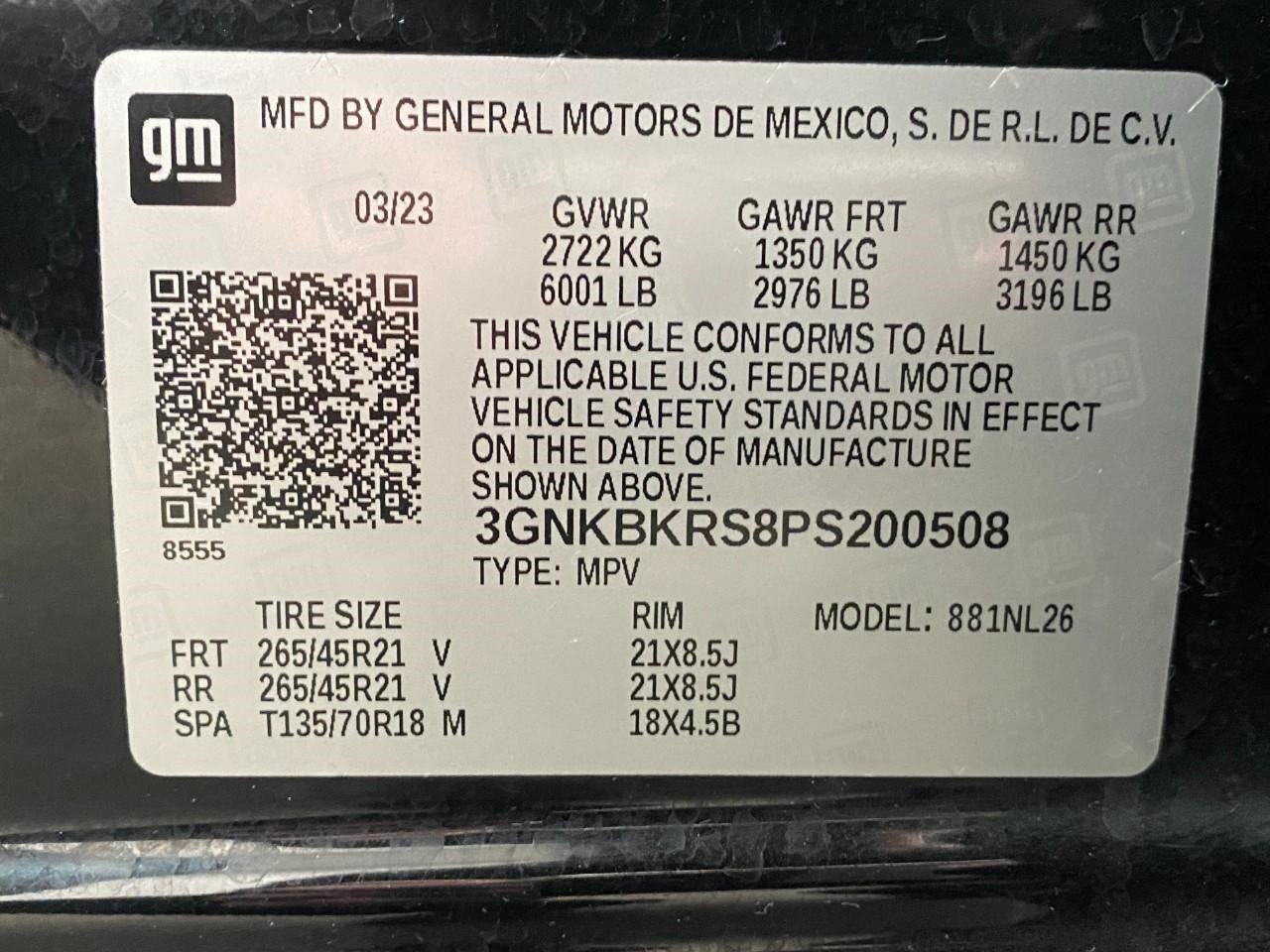 2023 Chevrolet Blazer AWD 4dr RS