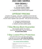 2023 GMC Sierra 1500 4WD Crew Cab 147 Denali