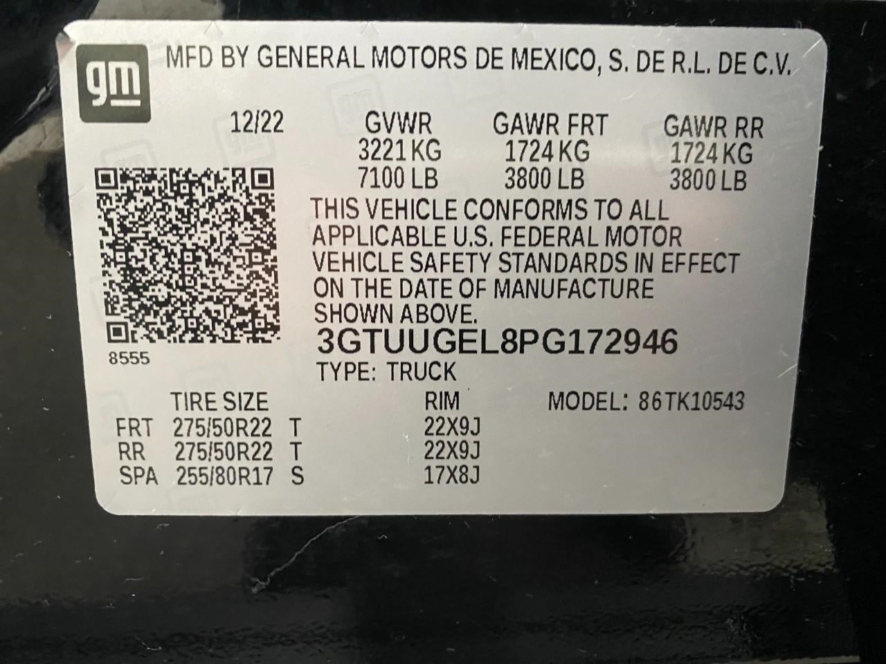 2023 GMC Sierra 1500 4WD Crew Cab 147 Denali