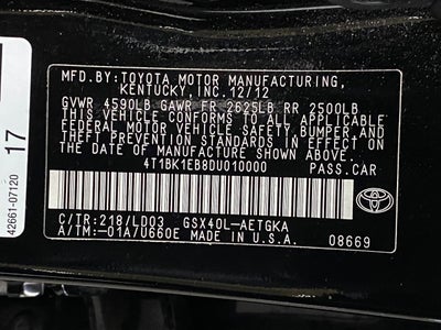 2013 Toyota AVALON Base