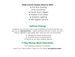 2020 Lincoln Aviator Reserve AWD