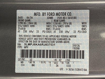 2024 Lincoln Nautilus Reserve AWD