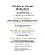 2020 BMW X5 xDrive40i Sports Activity Vehicle