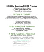 2023 Kia Sportage X-Pro Prestige AWD