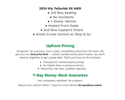 2024 Kia Telluride SX AWD