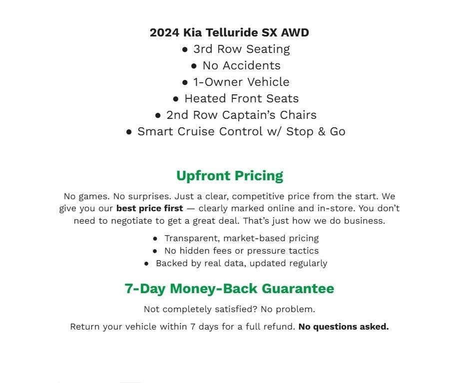 2024 Kia Telluride SX AWD