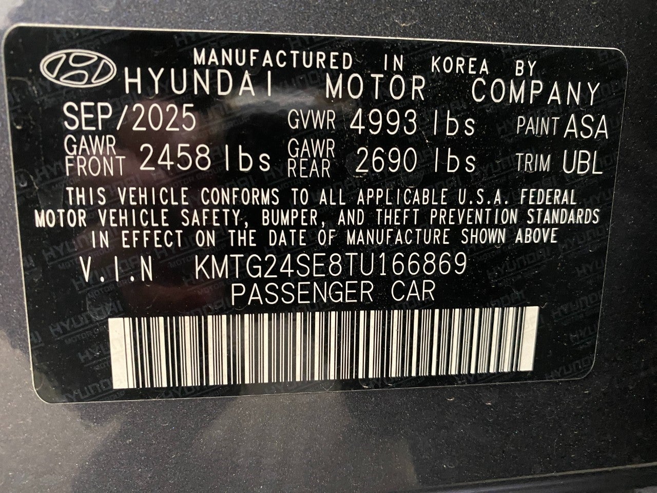 2026 Genesis G70 3.3T Prestige Graphite AWD