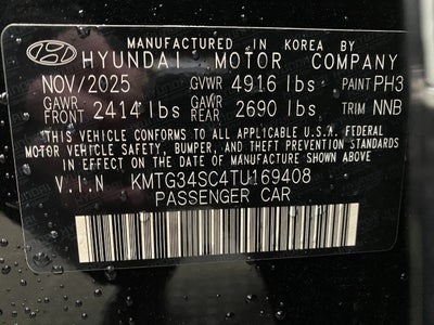 2026 Genesis G70 2.5T Prestige AWD