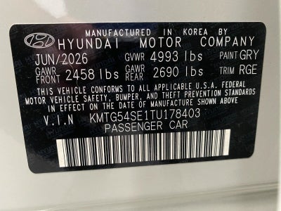 2026 Genesis G70 3.3T SPORT PRESTIGE