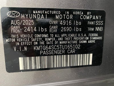 2026 Genesis G70 2.5T