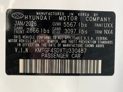 2026 Genesis G80 3.5T Prestige Black AWD