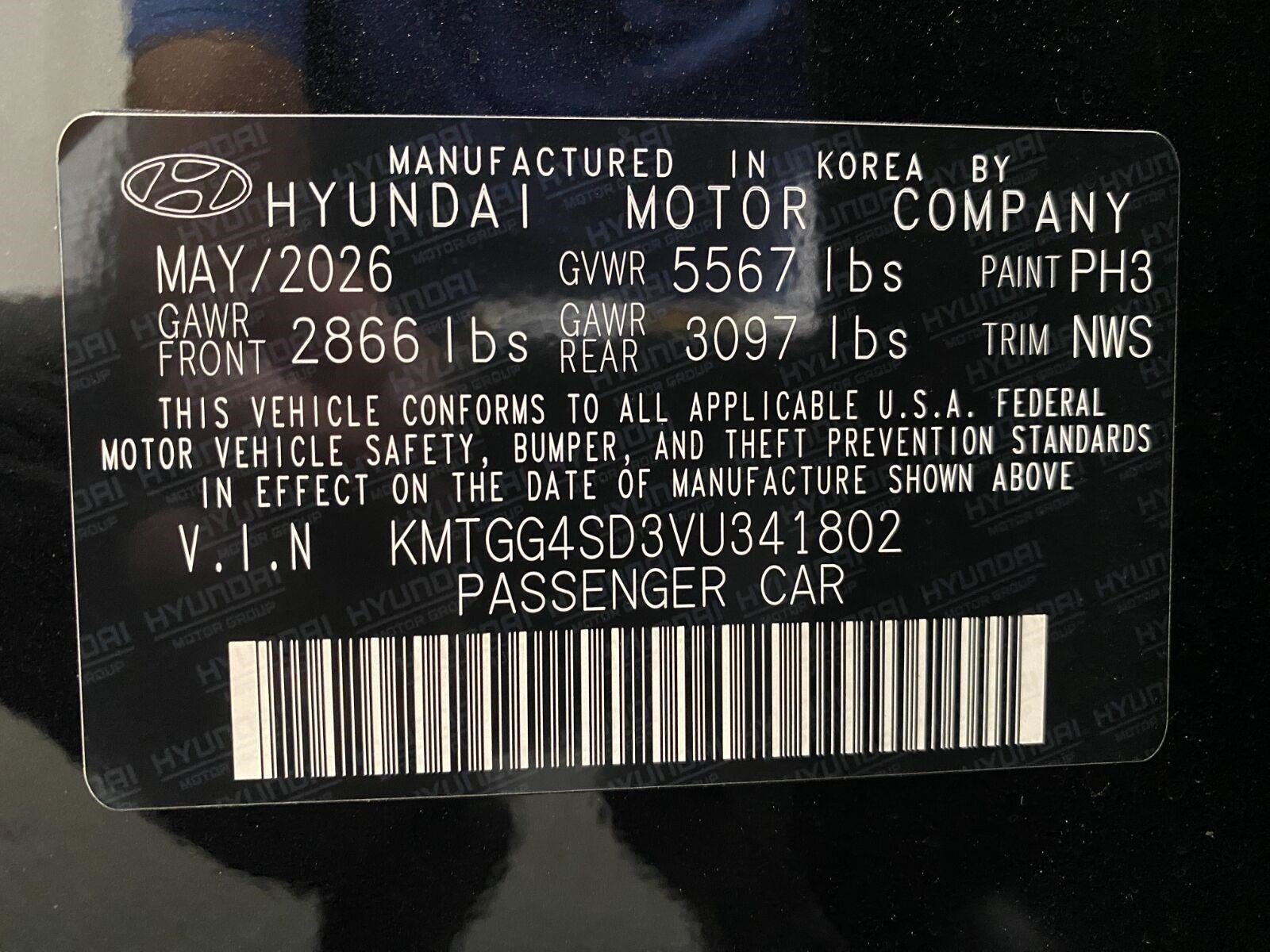 2027 Genesis G80 3.5T Sport Prestige AWD