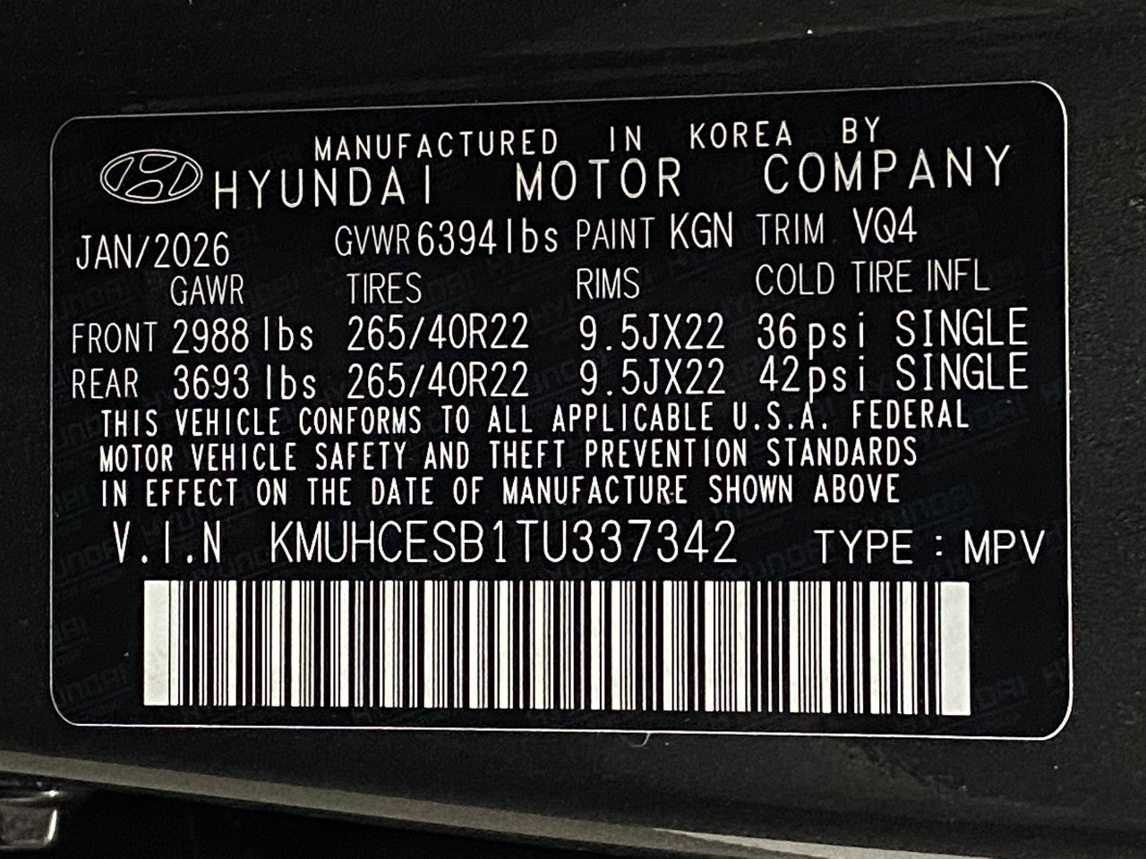 2026 Genesis GV80 2.5T Prestige AWD