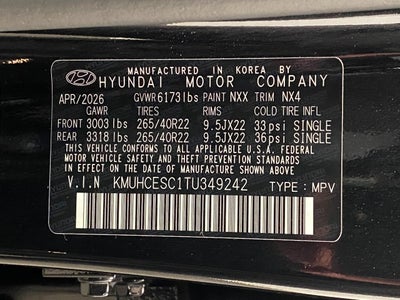 2026 Genesis GV80 3.5T Prestige Black AWD