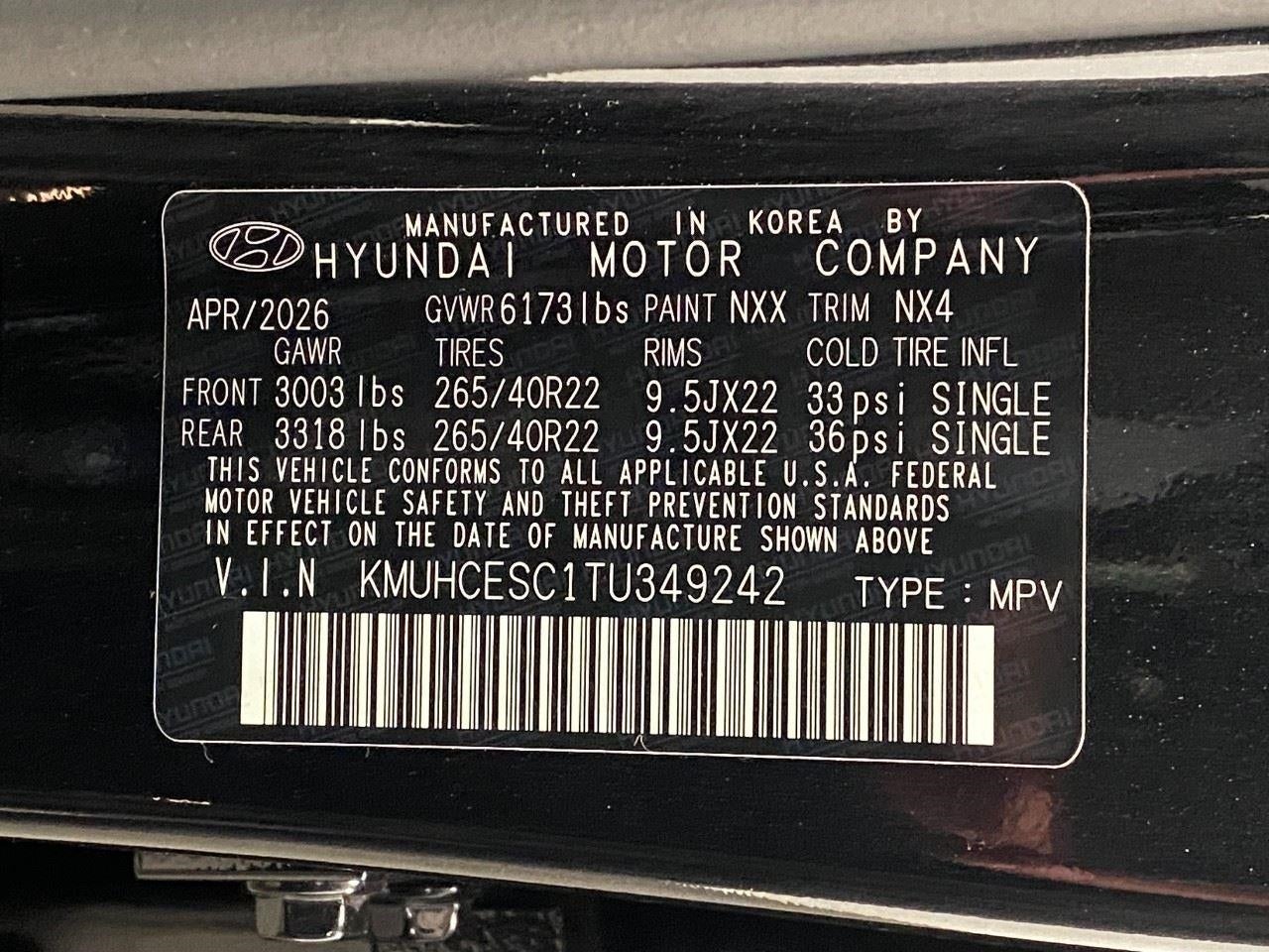 2026 Genesis GV80 2.5T PRESTIGE BLACK