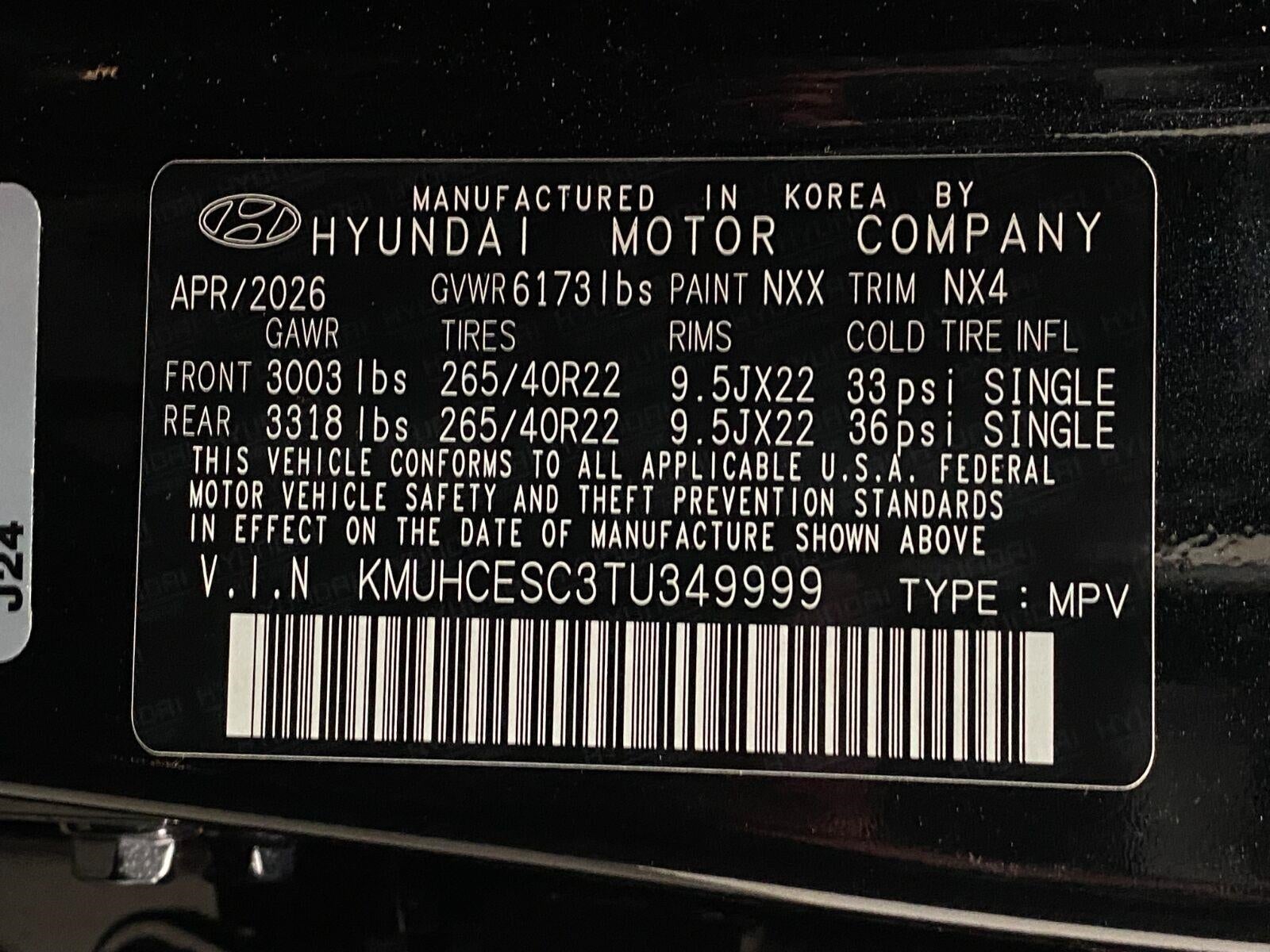 2026 Genesis GV80 3.5T Prestige Black