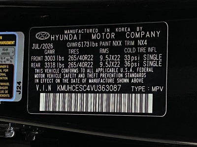 2027 Genesis GV80 3.5T PRESTIGE BLACK