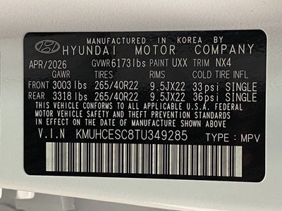 2026 Genesis GV80 3.5T Prestige Black AWD