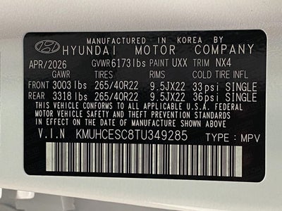 2026 Genesis GV80 3.5T Prestige Black AWD