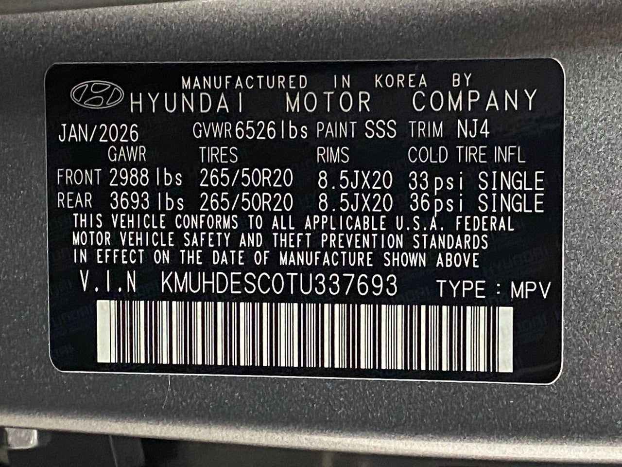 2026 Genesis GV80 3.5T Advanced AWD