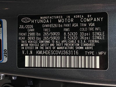 2027 Genesis GV80 3.5T ADVANCED