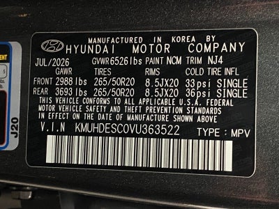 2027 Genesis GV80 3.5T ADVANCED