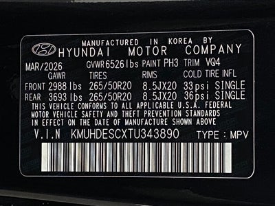 2026 Genesis GV80 3.5T Advanced AWD