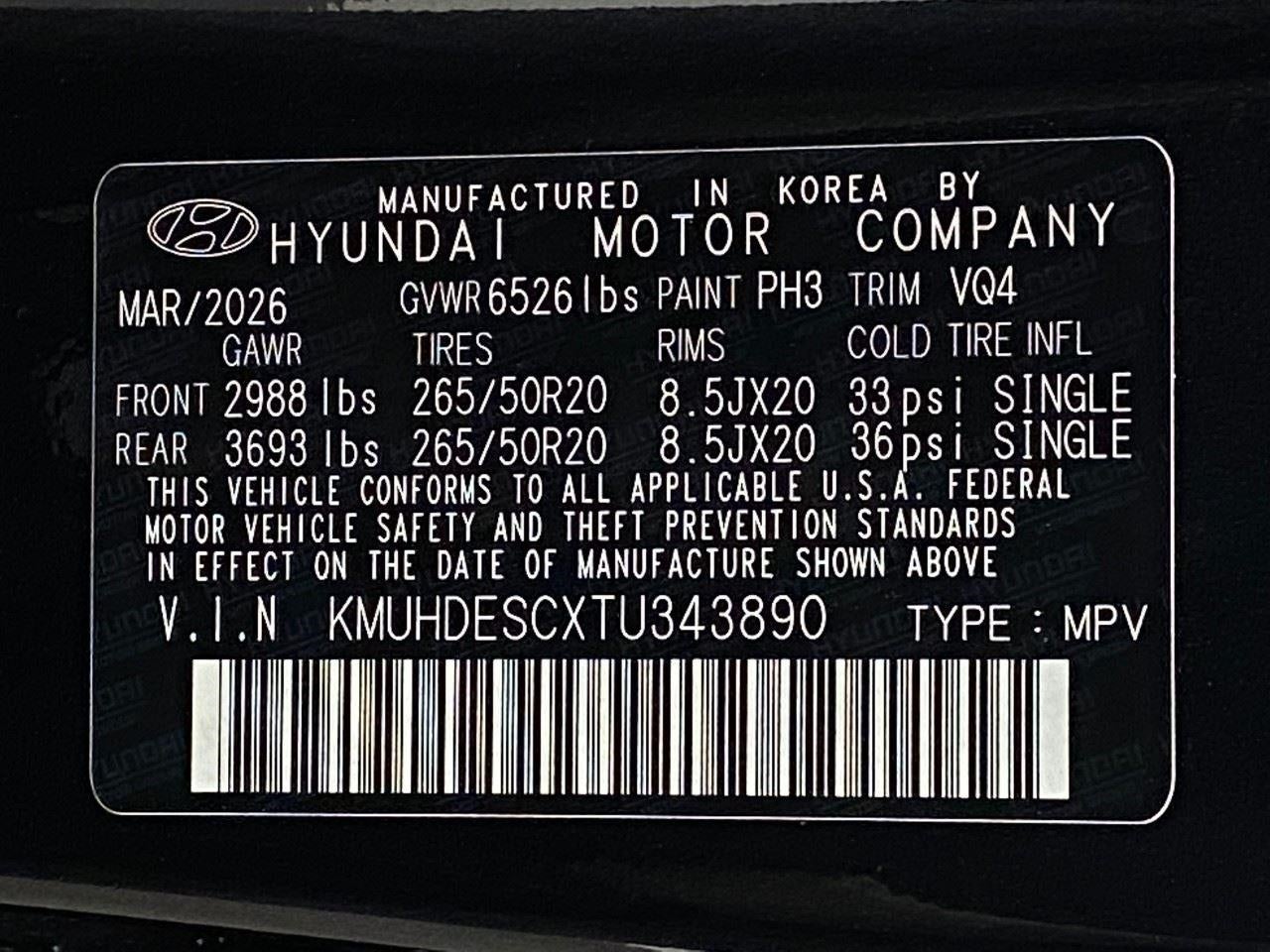 2026 Genesis GV80 3.5T ADVANCED