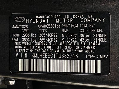 2026 Genesis GV80 3.5T Prestige AWD