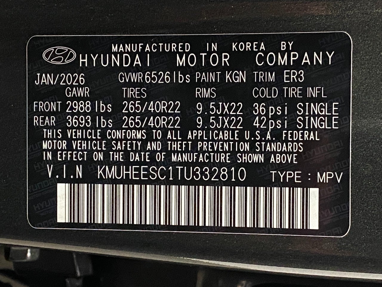 2026 Genesis GV80 3.5T Prestige AWD