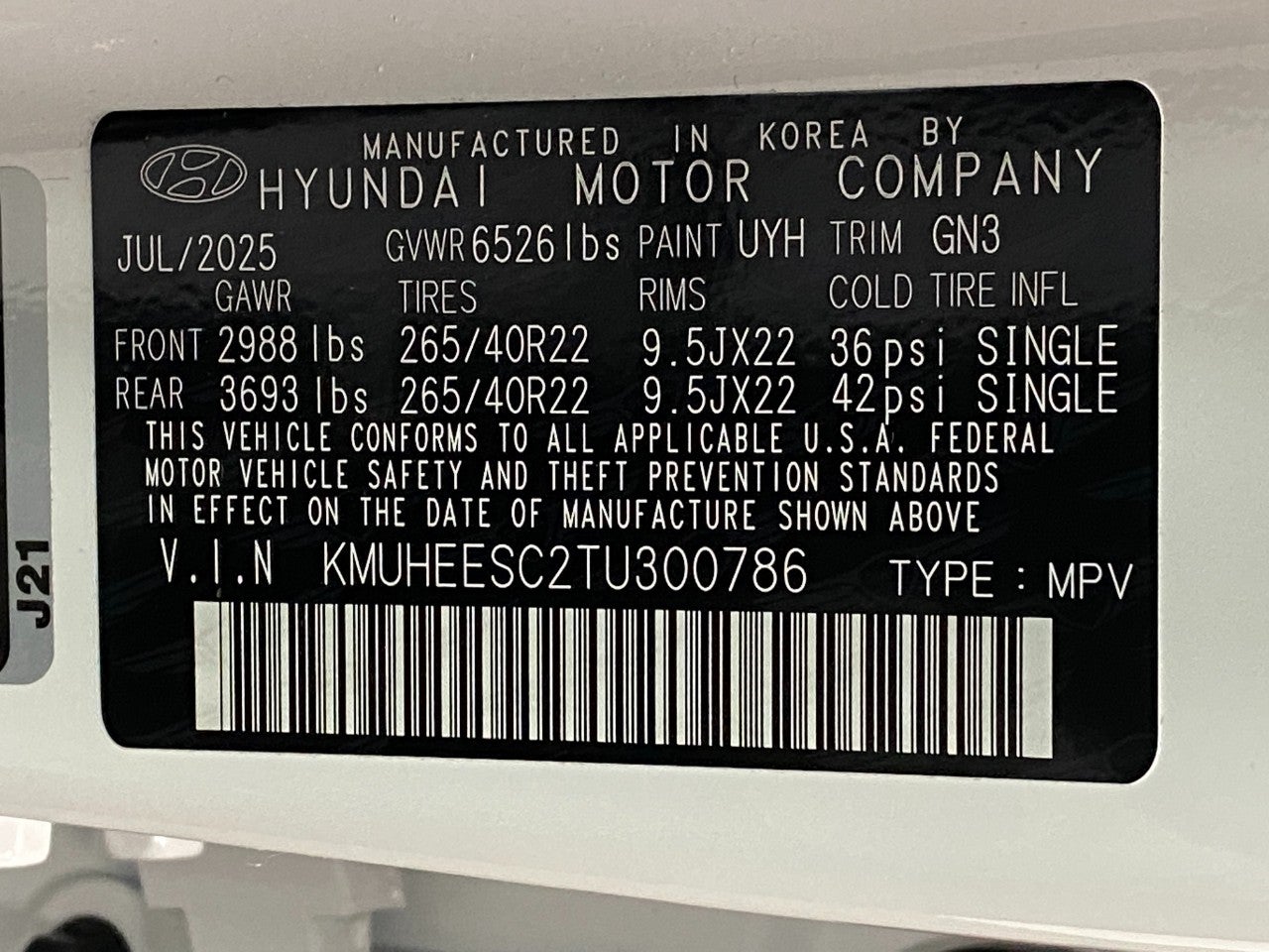 2026 Genesis GV80 3.5T Prestige AWD