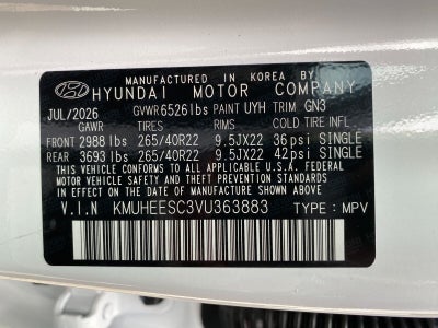2027 Genesis GV80 3.5T PRESTIGE