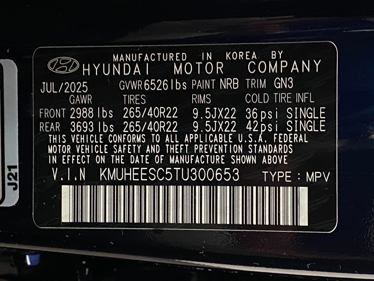 2026 Genesis GV80 3.5T Prestige AWD