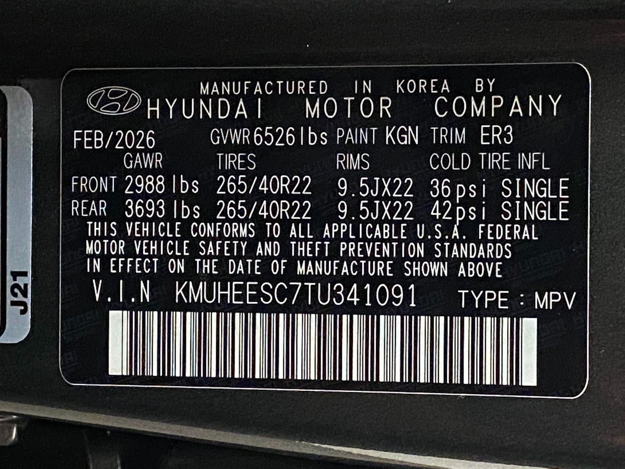 2026 Genesis GV80 3.5T PRESTIGE