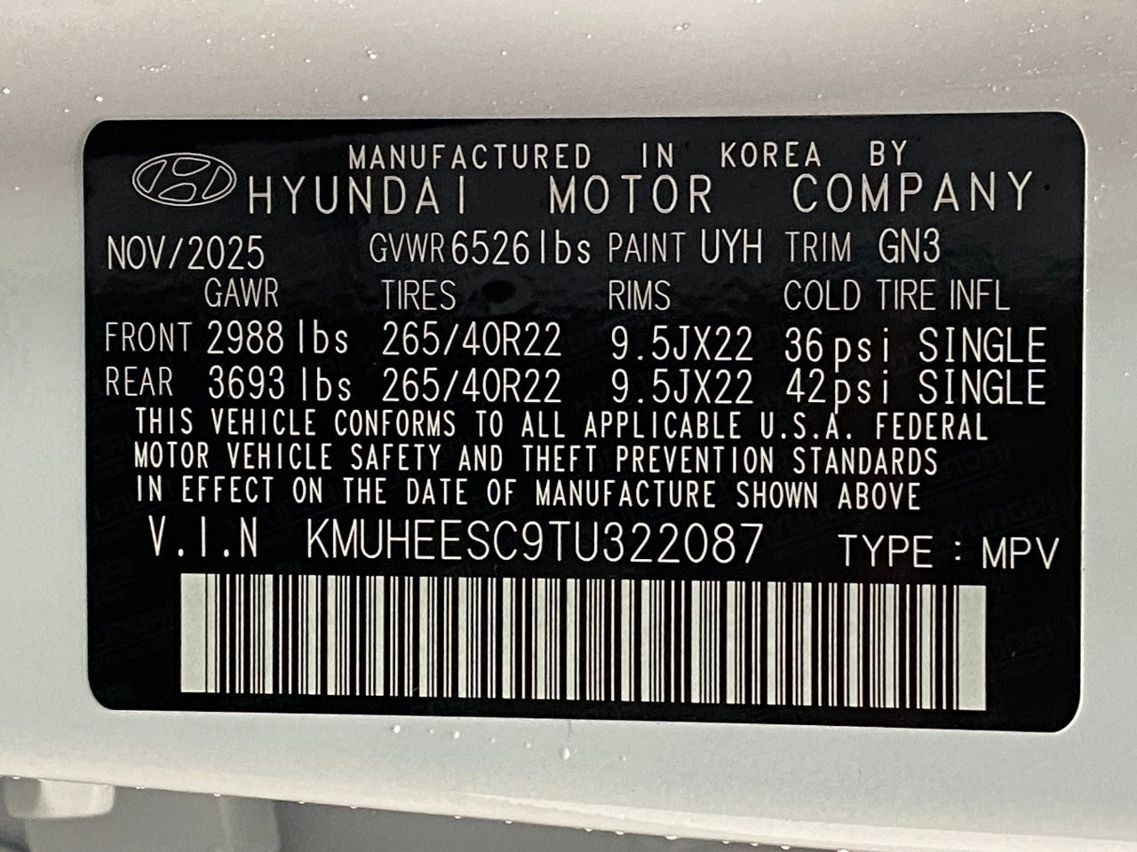 2026 Genesis GV80 3.5T Prestige AWD