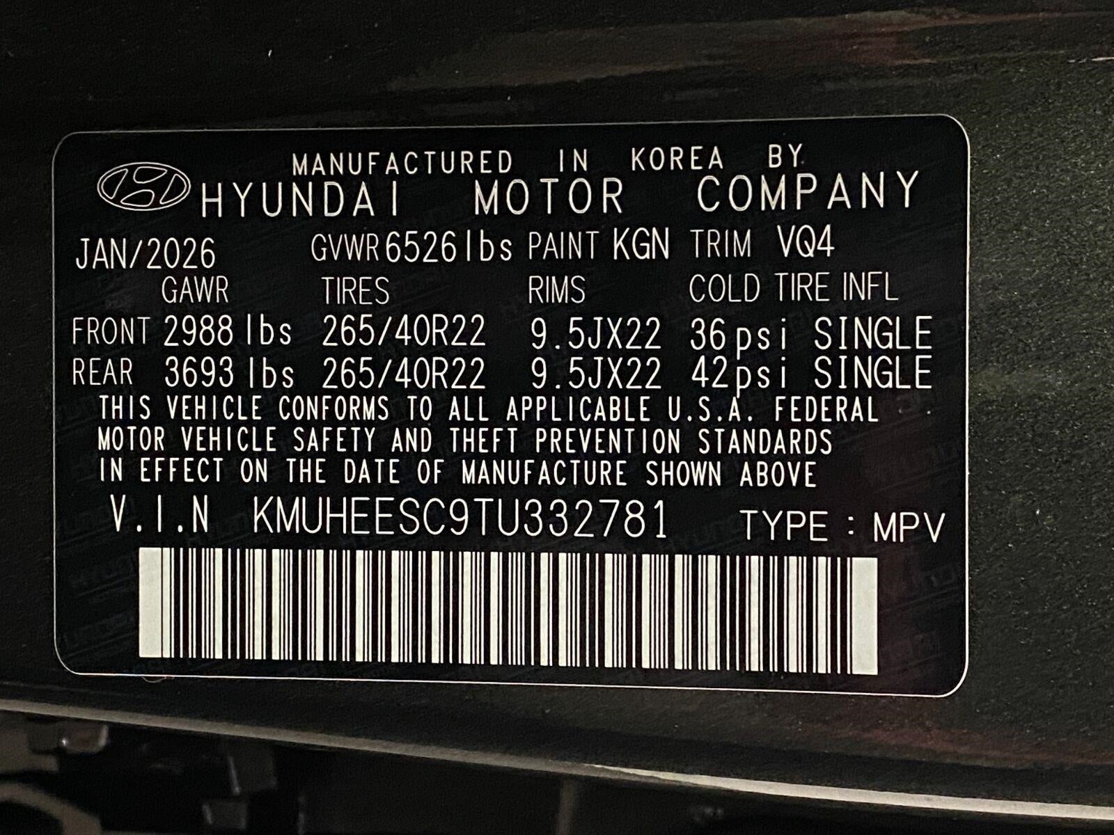 2026 Genesis GV80 3.5T PRESTIGE