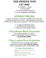 2026 Genesis GV80 2.5T AWD