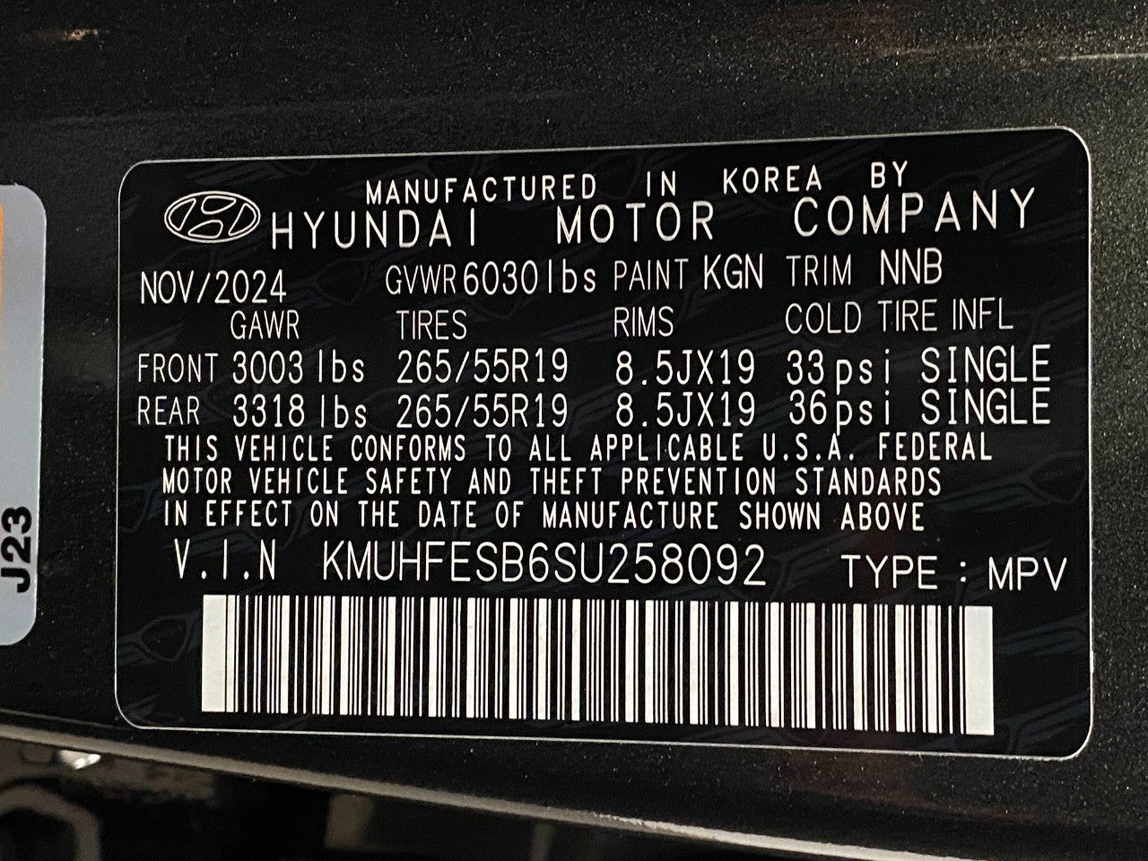 2025 Genesis GV80 2.5T Standard AWD