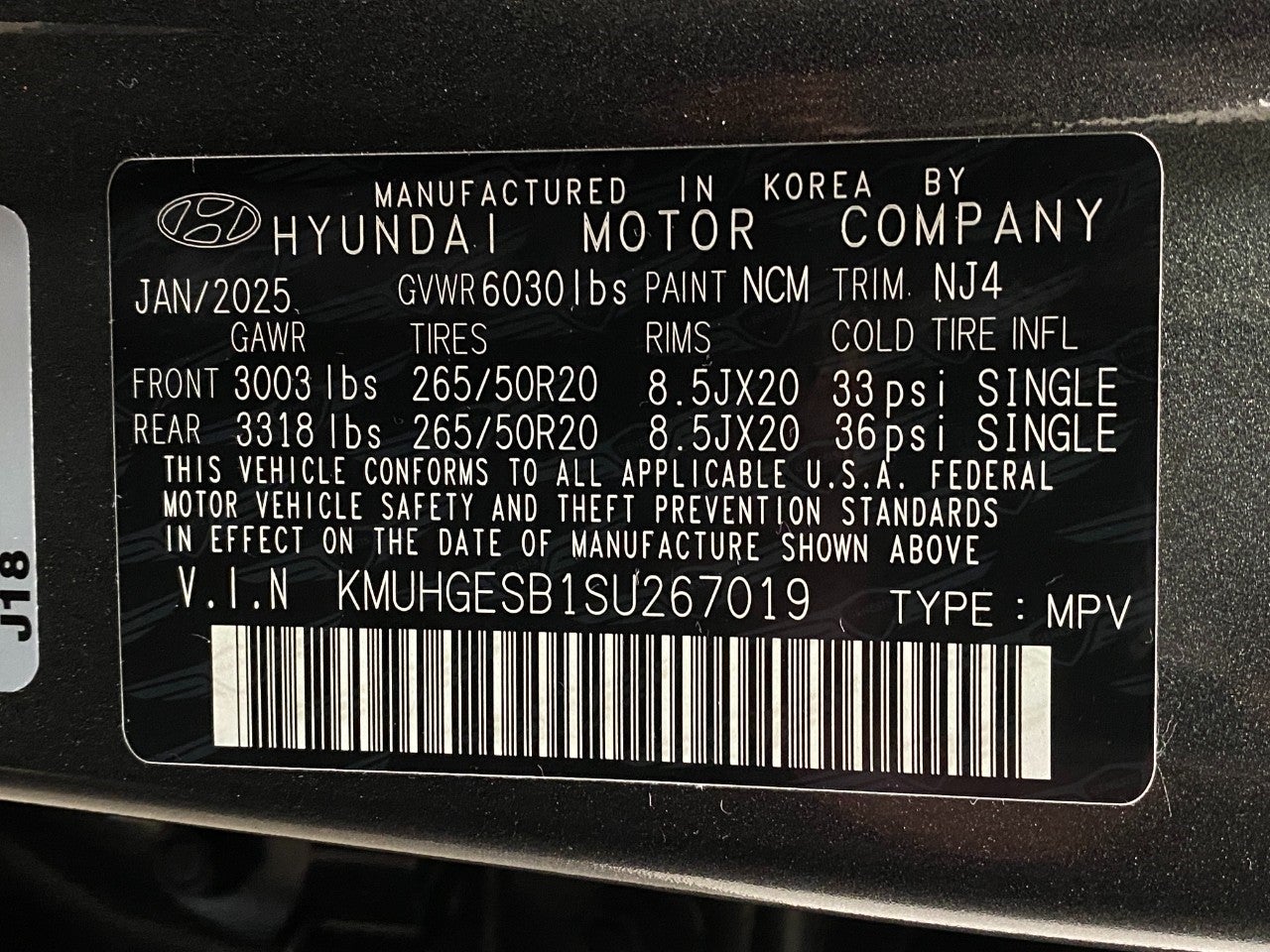 2025 Genesis GV80 2.5T Select AWD