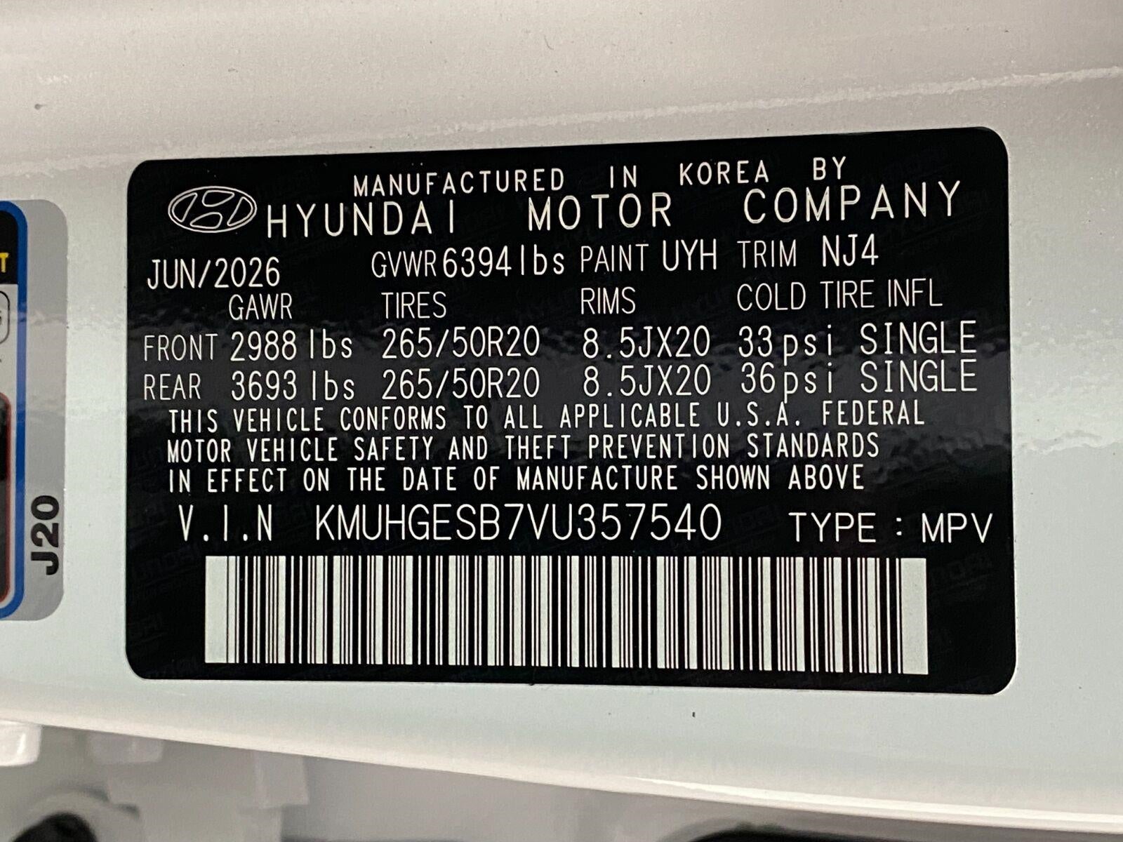 2027 Genesis GV80 2.5T SELECT