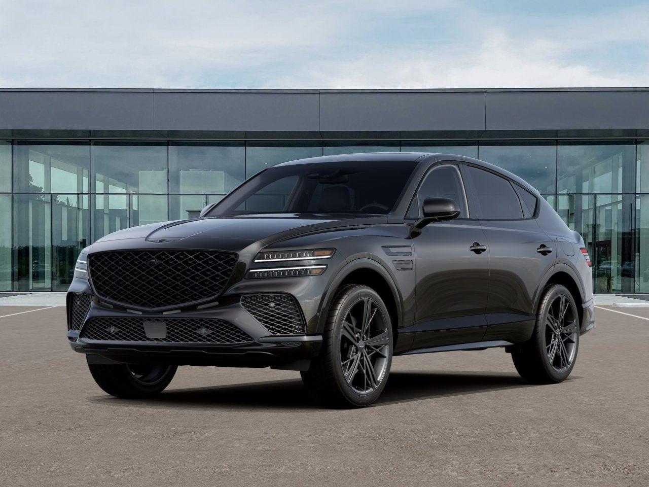 2027 Genesis GV80 Coupe 3.5T e-SC Prestige Black AWD