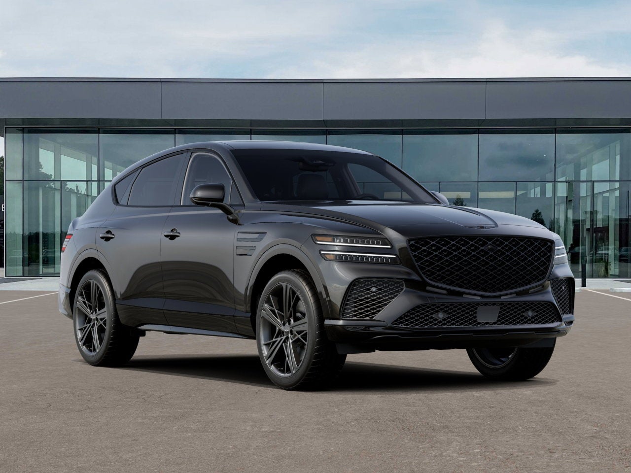 2027 Genesis GV80 Coupe 3.5T e-SC Prestige Black AWD