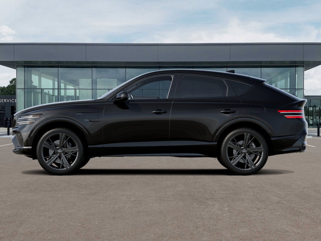 2027 Genesis GV80 Coupe 3.5T e-SC Prestige Black AWD